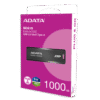 ADATA SC610 1TB External SSD USB 3.2 Gen2 Portable Black - AD-SC610-1000G-CBK/RD