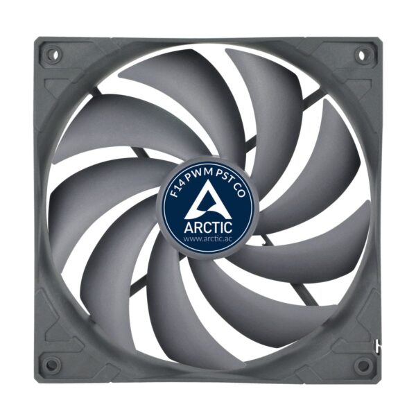 Arctic F12 PWM PST CO 120 mm Case Fan Dual Ball Bearing Black Single Fan - ACFAN00210A