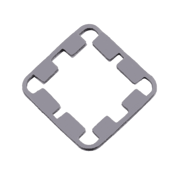 1 Thermal Grizzly AMD Ryzen 7000 CPU Guard Foam Seal 3 Pieces Black Gray Red - TG-CG-R7000-R