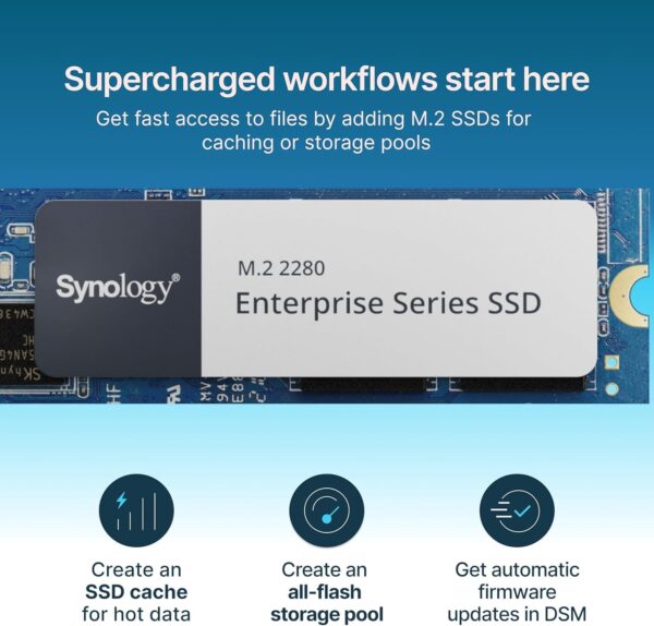 Synology SNV5420 Enterprise Series M.2 2280 NVMe SSD 800GB PCIe x4 - SY-SNV5420-800G