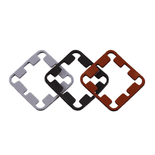 Thermal Grizzly AMD Ryzen 7000 CPU Guard Foam Seal 3 Pieces Black Gray Red - TG-CG-R7000-R