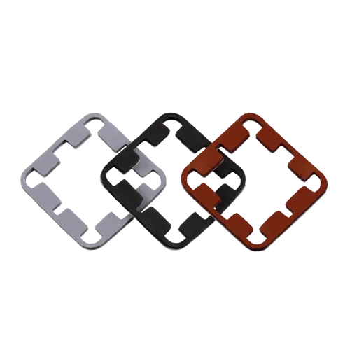 Thermal Grizzly AMD Ryzen 7000 CPU Guard Foam Seal 3 Pieces Black Gray Red - TG-CG-R7000-R
