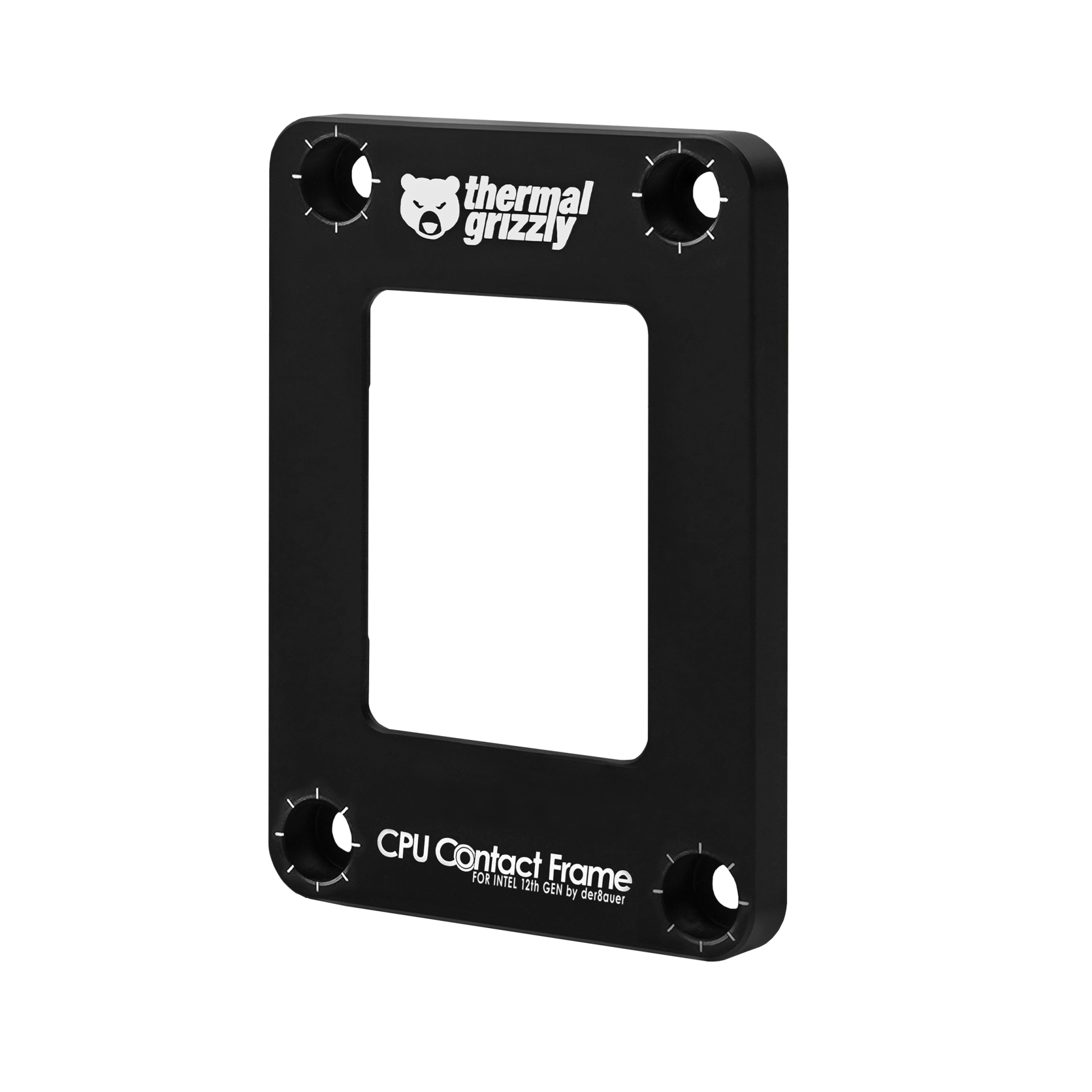 Thermal Grizzly Intel 12th Gen CPU Contact Frame LGA 1700 Aluminum Black – TG-OCF-i12G...