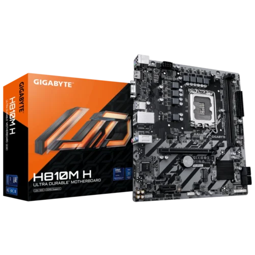 GIGABYTE H810M H Micro-ATX Motherboard Intel H810 LGA1851 DDR5 PCIe 4.0 - GA-H810M-H