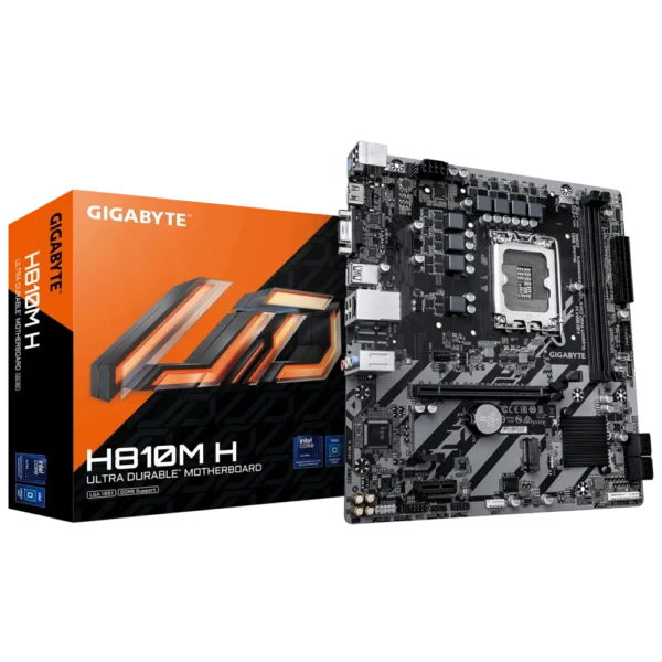 GIGABYTE H810M H Micro-ATX Motherboard Intel H810 LGA1851 DDR5 PCIe 4.0 - GA-H810M-H