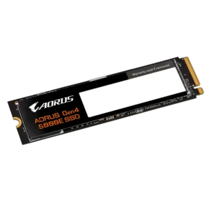 Gigabyte AORUS Gen4 5000E SSD 500GB PCIe 4.0 x4 NVMe 1.4 M.2 2280 5000MB/s Read 3800MB/s Write - GP-AG450E500G-G