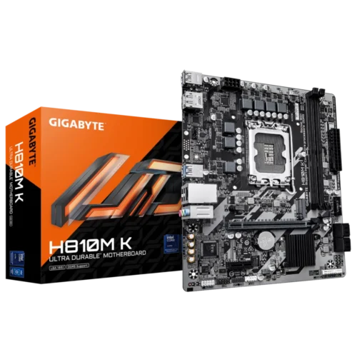 GIGABYTE GA-H810M-K LGA1851 Micro ATX Motherboard Intel H810 DDR5 - GA-H810M-K