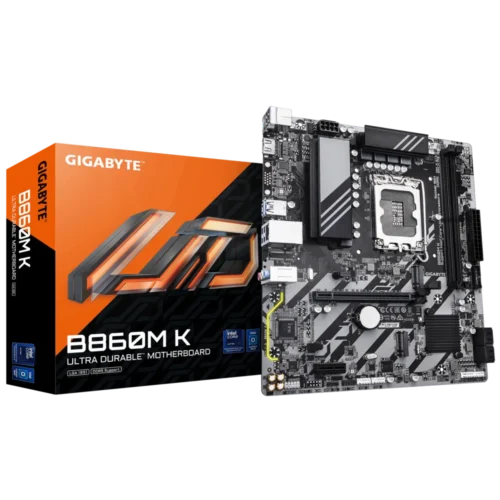 GIGABYTE B860M K Micro-ATX Motherboard Intel B860 LGA1851 DDR5 PCIe 4.0 - GA-B860M-K