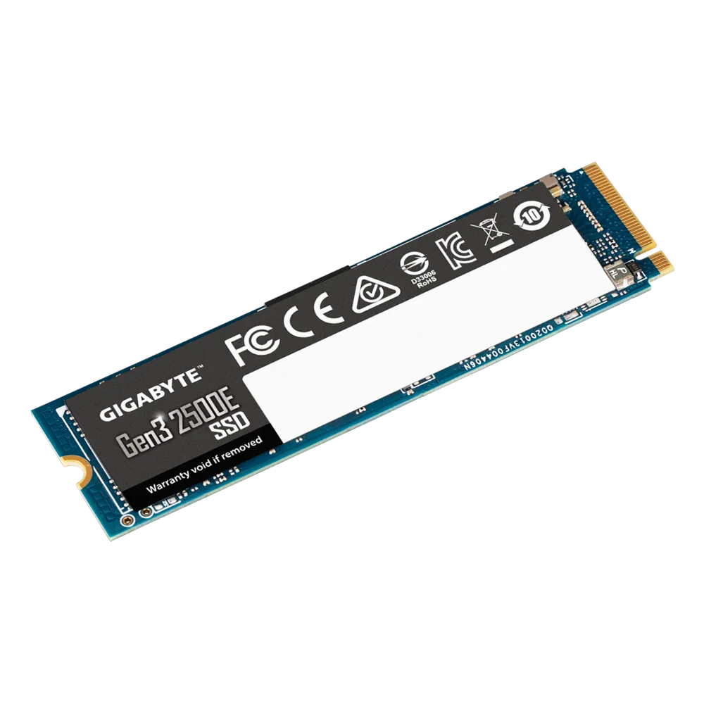 Gigabyte Gen3 2500E SSD 1TB PCIe 3.0×4 NVMe M.2 – GP-G325E1TB...