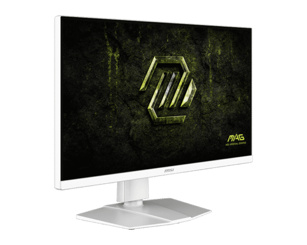 MSI MAG 274QRFW E20 - 27" Rapid IPS WQHD 2560×1440 200Hz 0.5ms HDR400 White Gaming Monitor with Adaptive-Sync and AI Vision