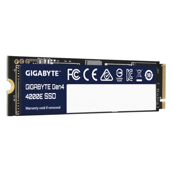 GIGABYTE Gen4 4000E SSD 1TB PCIe 4.0 x4 NVMe 1.4 M.2 2280 4000MB/s Read 3900MB/s Write - G440E1TB