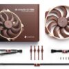 NOCTUA NF-A14x25r G2 PWM 140mm Fan with Progressive-Bend Impeller and etaPERF Motor - NF-A14x25r G2 PWM