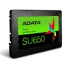 Adata SU650 240GB 3D NAND 2.5 Inch SATA SSD - AD-ASU650SS-240GT-R