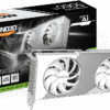 INNO3D GeForce RTX 5060 Ti TWIN X2 OC WHITE 8GB GDDR7 128-bit Graphics Card - N506T2-08D7X-193075W