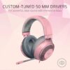 2 Razer Kraken 2019 Quartz Wired Gaming Headset 50mm Drivers Cooling Gel Cushions - RZ04-02830300-R3M1