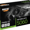 INNO3D GeForce RTX 5060 TWIN X2 8GB GDDR7 Graphics Card Blackwell Architecture - N50602-08D7-195071N