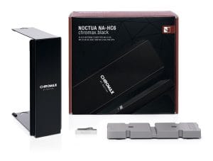 2 Noctua NA-HC6 chromax.black Heatsink Cover for NH-U14S Series CPU Coolers - NA-HC6 CH.BK