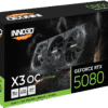 INNO3D GeForce RTX 5080 X3 OC 16GB GDDR7 Graphics Card Blackwell Architecture - N50803-16D7X-17603930