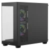 OCYPUS GAMMA C52 BK ARGB Mini-Tower PC Case with Tempered Glass Side Panel and ARGB Fans - GAMMA-C52-BKD300XX-GL