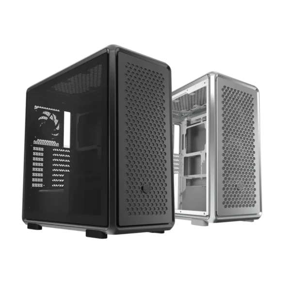 Cooler Master MasterFrame 600 Open-Frame Mid-Tower Case Black Tempered Glass USB 3.2 Gen 2x2 Type-C - MF600-KGNN-S00