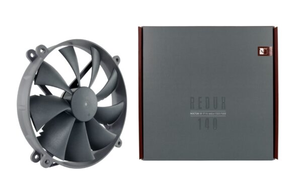 2 Noctua NF-P14r redux-1500 PWM 140mm Round Frame Fan - NF-P14r redux-1500P