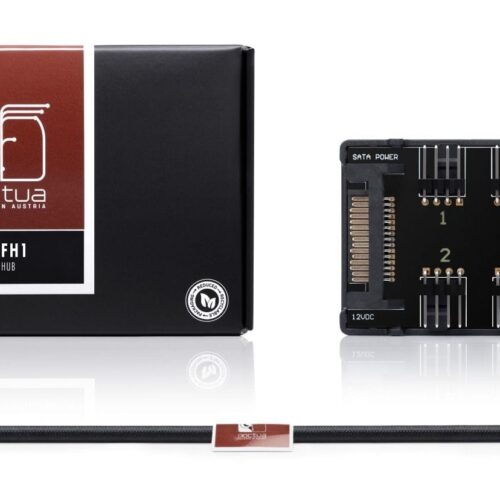 NOCTUA NA-FH1 8-Channel PWM Fan Hub for 12V and 5V Fans - NA-FH1