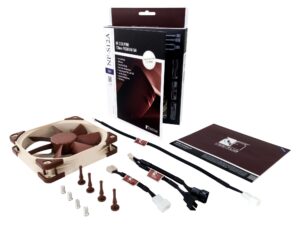 2 Noctua NF-S12A PWM 120mm Quiet Case Fan - NF-S12A PWM