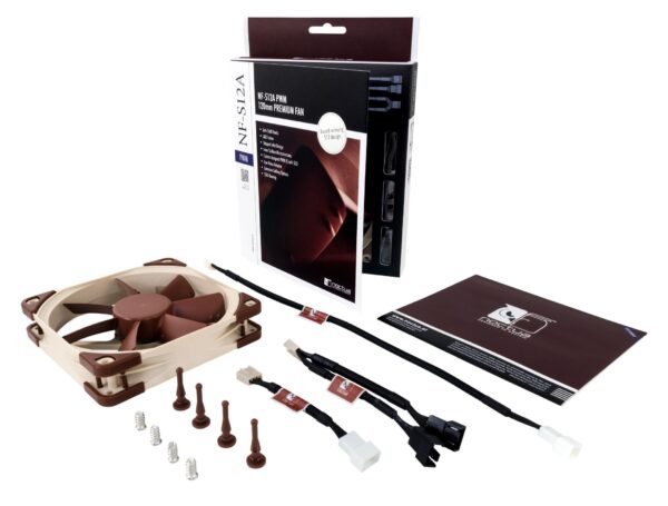 Noctua NF-S12A PWM 120mm Quiet Case Fan - NF-S12A PWM