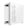 Ocypus GAMMA C72 WH ARGB Panoramic Mid-Tower Case 4x120mm ARGB Fans 360mm Radiator Support -  GAMMA-C72-WHD400XX-GL