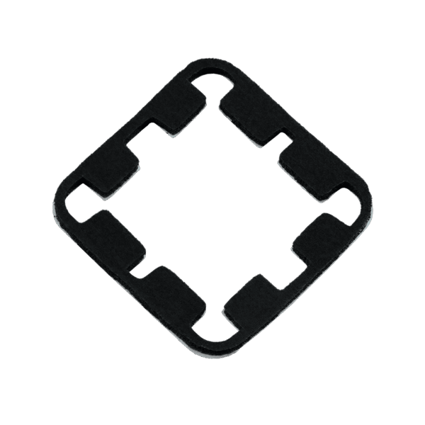 2 Thermal Grizzly AMD Ryzen 7000 CPU Guard Foam Seal 3 Pieces Black Gray Red - TG-CG-R7000-R