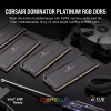 Corsair Dominator Platinum RGB 64GB (2x32GB) DDR5 6000MHz C40 Intel XMP RAM Black - CS-CMT64GX5M2B6000C40