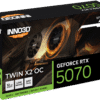 2 INNO3D GeForce RTX 5070 TWIN X2 OC 12GB GDDR7 Graphics Card - N50702-12D7X-195064N