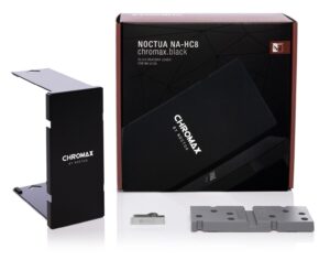 NOCTUA NA-HC8 chromax.black Aluminium Heatsink Cover for NH-U12A - NA-HC8 CH.BK