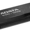 ADATA SC610 500GB External SSD USB 3.2 Gen2 550MB/s Read 500MB/s Write - AD-SC610-500G-CBK/RD