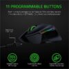 Razer Basilisk Ultimate Wireless Gaming Mouse 20000 DPI Focus+ Optical Sensor 11 Programmable Buttons with Charging Dock - RZ01-03170100-R3A1