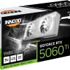 INNO3D GeForce RTX 5060 Ti TWIN X2 OC WHITE 16GB GDDR7 Graphics Card - N506T2-16D7X-191073W