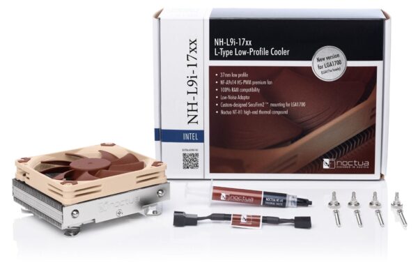 Noctua NH-L9i-17xx Low-Profile CPU Cooler for Intel LGA1700/LGA1851 with NF-A9x14 PWM Fan - NH-L9i-17xx