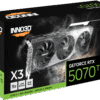 INNO3D GeForce RTX 5070 Ti X3 16GB GDDR7 Graphics Card - N507T3-16D7-176068N