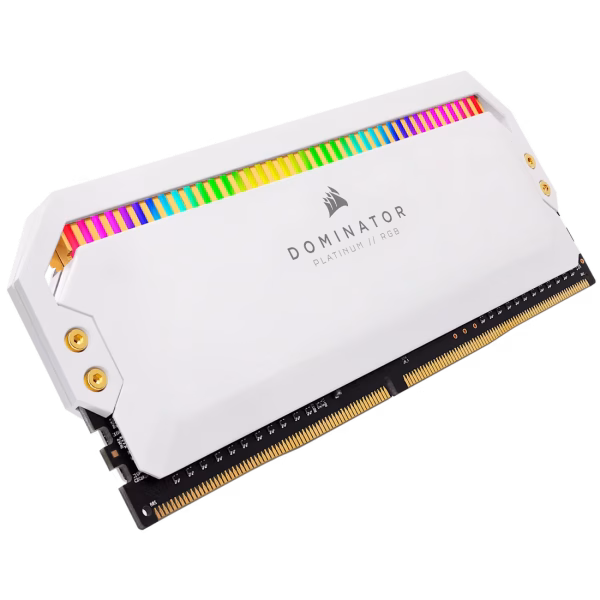 CORSAIR DOMINATOR PLATINUM RGB DDR4-3200 16GB (2x8GB) UDIMM White C16 - CS-CMT16GX4M2E3200C16W