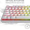Razer Huntsman Mercury Opto-Mechanical Gaming Keyboard Purple Switches Chroma RGB - RZ03-02521900-R3M1