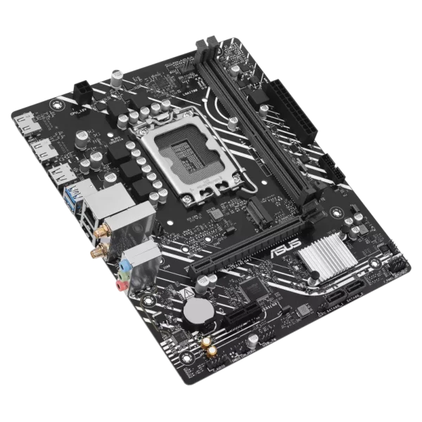 ASUS PRIME H610M-F WIFI D4 Micro-ATX Motherboard Intel H610 LGA 1700 DDR4 PCIe 4.0 WiFi 6 - PRIME H610M-F WIFI D4
