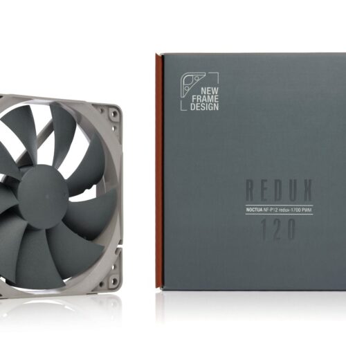 Noctua NF-P12 redux-1700P 120mm 4-Pin PWM Pressure-Optimized Fan with SSO Bearing - NF-P12 redux-1700P