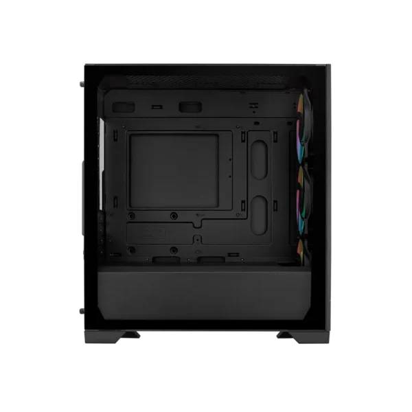 Cooler Master Elite 301 Black Mini Tower Case with Tempered Glass and ARGB Fans - E301-KGNN-S00