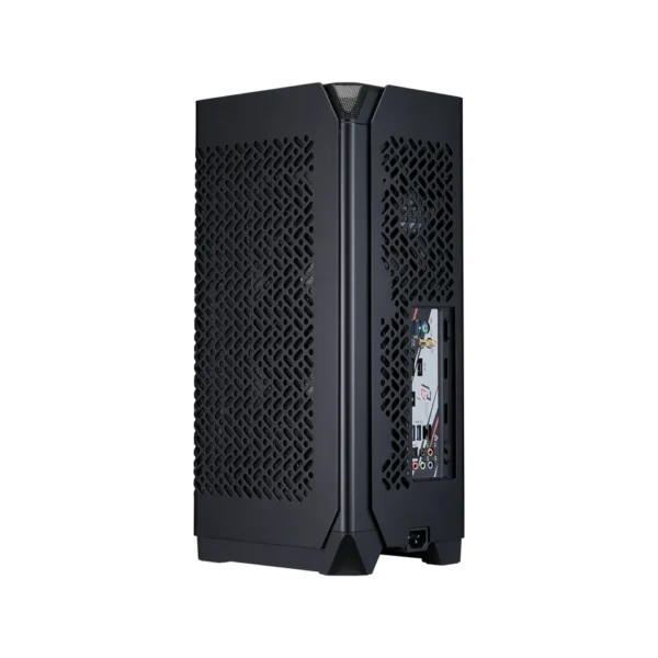 3 Cooler Master NCORE 100 AIR Black Compact Mini-ITX Case with Aluminum Panels and GPU Riser - NR100-KNNN-S00