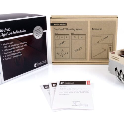 Noctua NH-L9x65 65mm Low-Profile CPU Cooler for Intel LGA1851/1700/1200/115x and AMD AM5/AM4 - NH-L9x65.