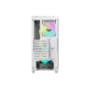 OCYPUS GAMMA C60 WH ARGB ATX PC Case with Mesh Front Panel and 4 ARGB Fans - GAMMA-C60-WHG400XX-GL