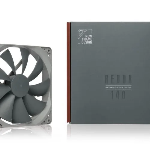 Noctua NF-P14s redux-1500 PWM 140mm Square Frame Fan - NF-P14s redux-1500P
