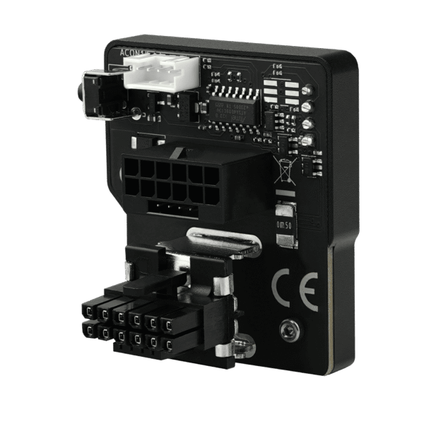 Thermal Grizzly WireView GPU Power Monitor 1x12VHPWR Reversed Aluminum Black OLED - TG-WV-H1R