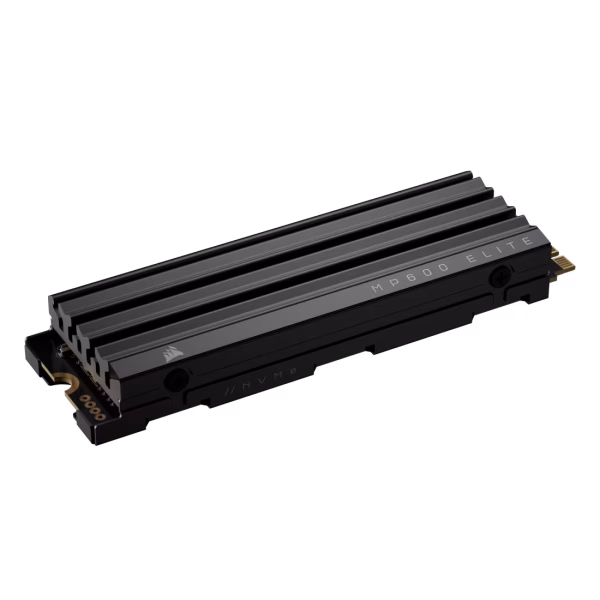 CORSAIR MP600 ELITE 1TB PCIe Gen4 x4 NVMe M.2 SSD with Heatsink 7000MB/s Read 6200MB/s Write - CSSD-F1000GBMP600EHS