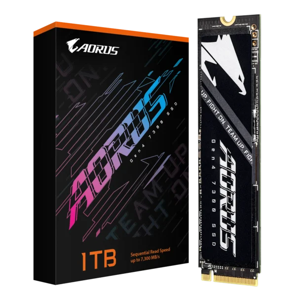 GIGABYTE AORUS Gen4 7300 1TB PCIe 4.0 x4 NVMe M.2 SSD - GP-AG4731TB-N